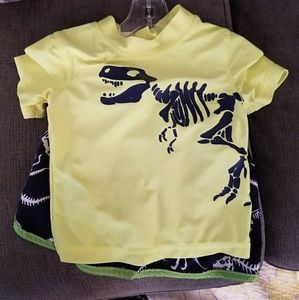 Dino boys bathing suit